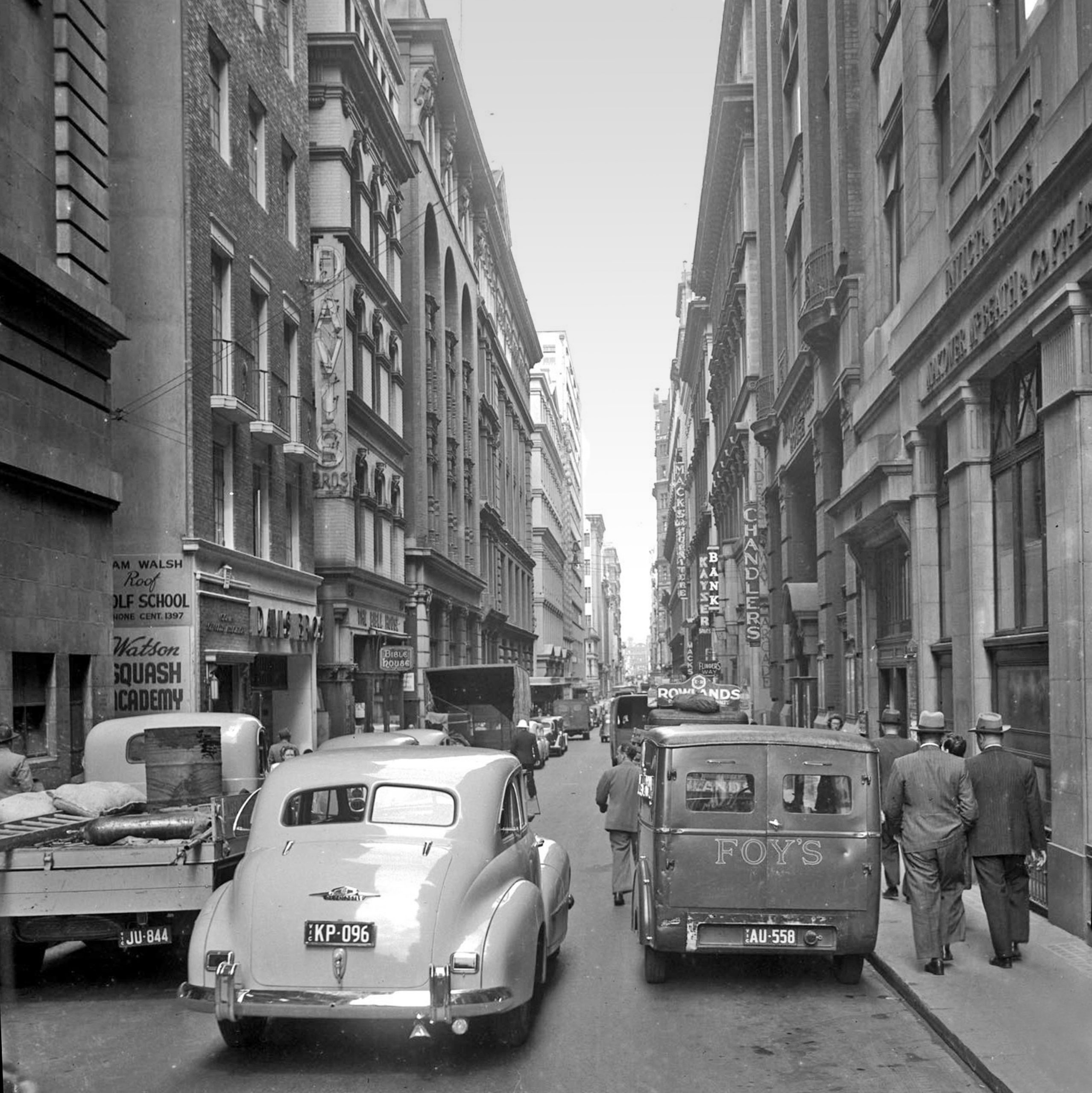 Flinders Lane 1948